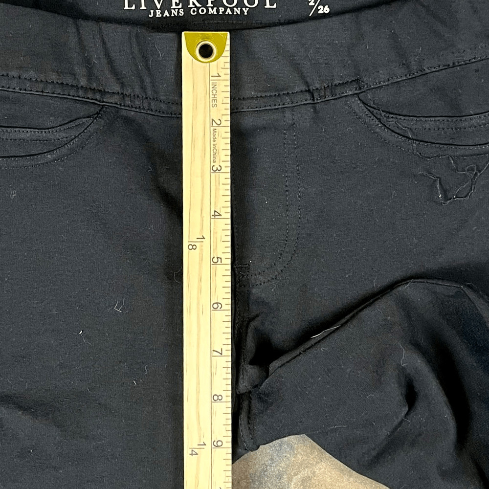 Liverpool Black Stretch Leggings 2/26