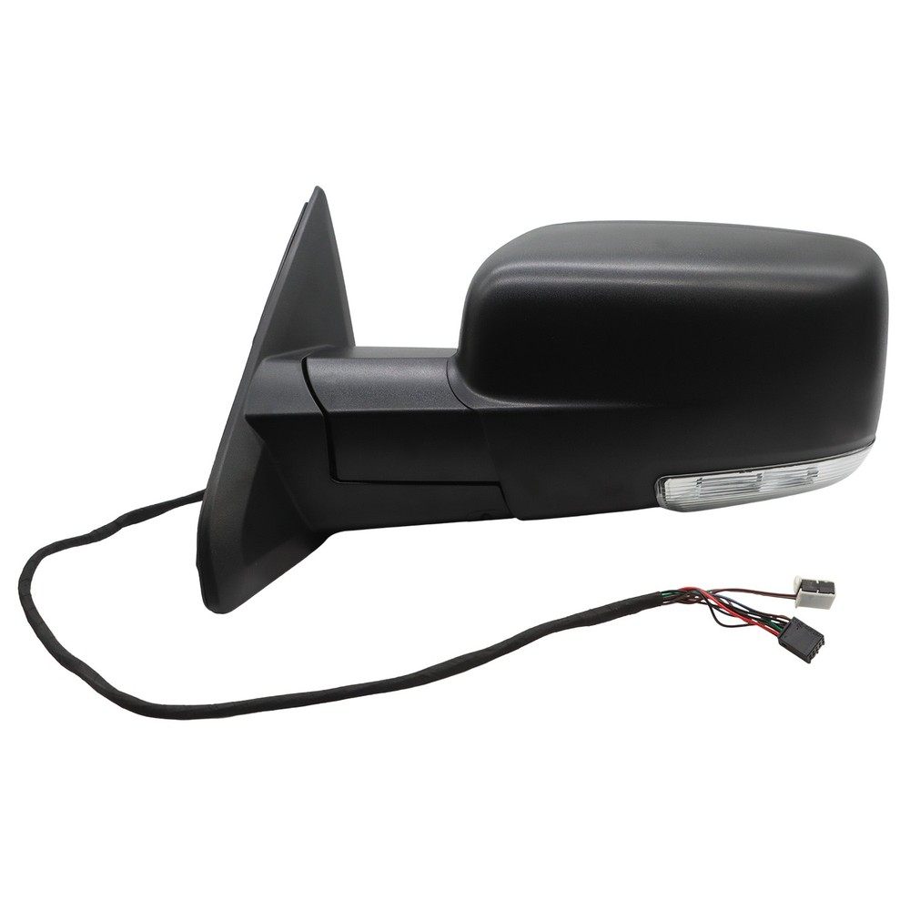 Power Fold Left/Driver For 2013-2019 Dodge Ram 1500 +Heated+Temp Sensor Mirror