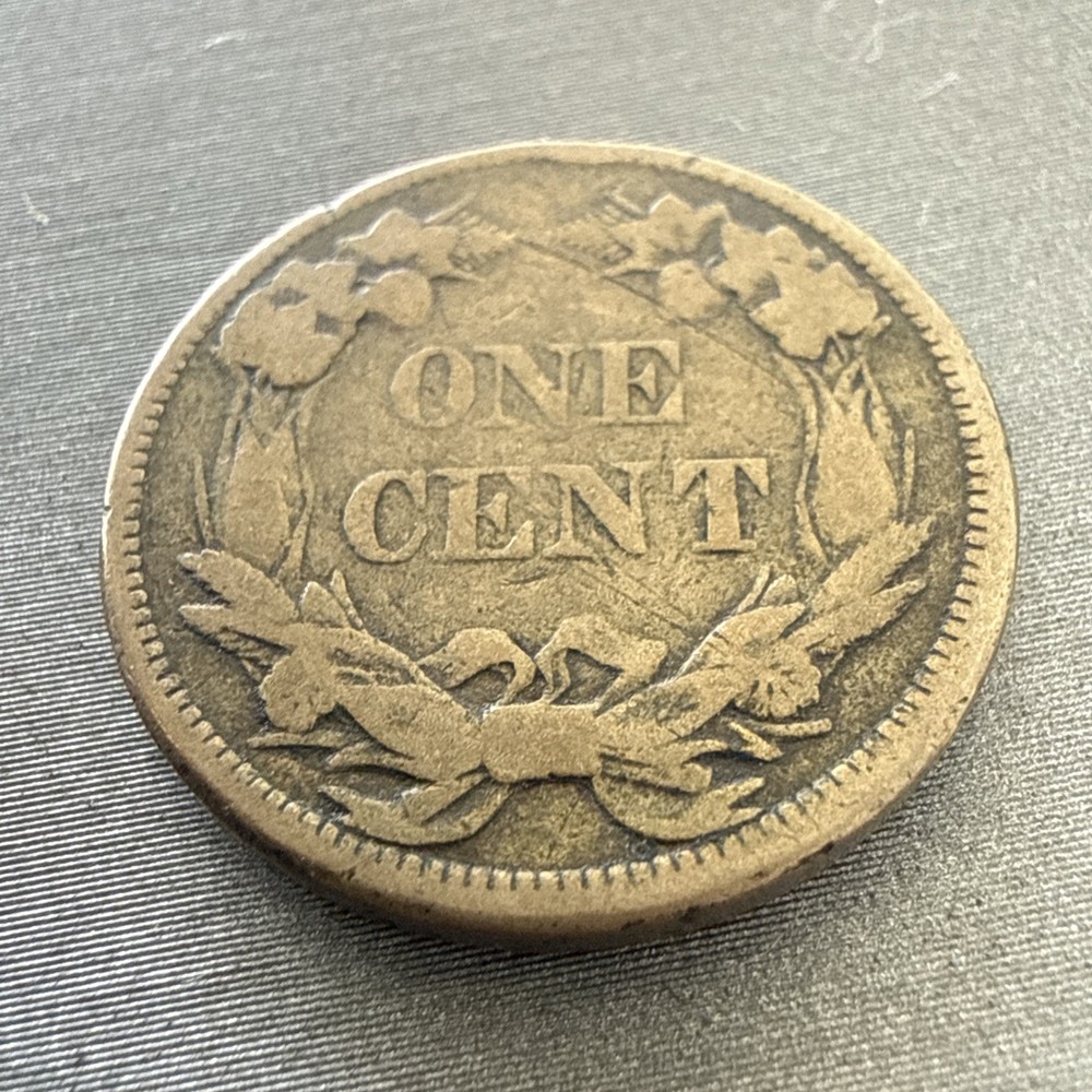 1858 LL Flying Eagle Cent Penny