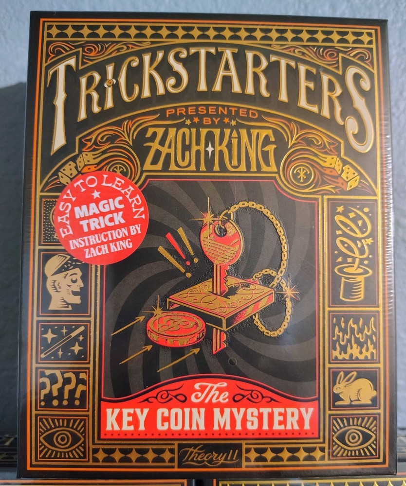 Trickstarters magic trick sets presented by Zach King and produced by Theory11. 
