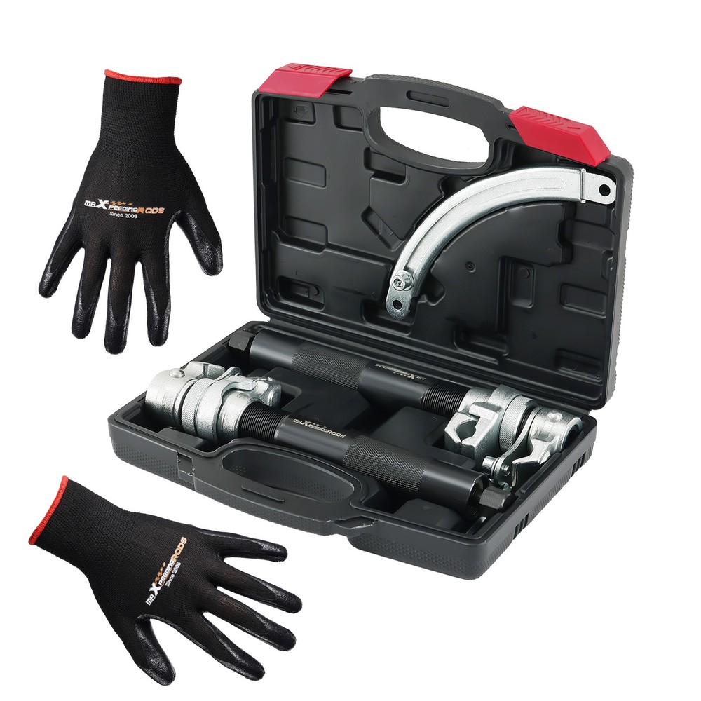 Adjustable Coil Spring Compressor 45# Carbon Steel 2646lbs Heavy Duty Kit