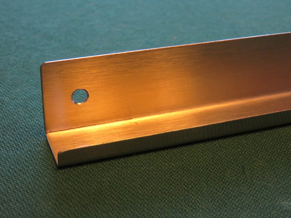 STAINLESS STEEL RECORD VINYL WALL MOUNT DISPLAY SHELF CUSTOM MADE