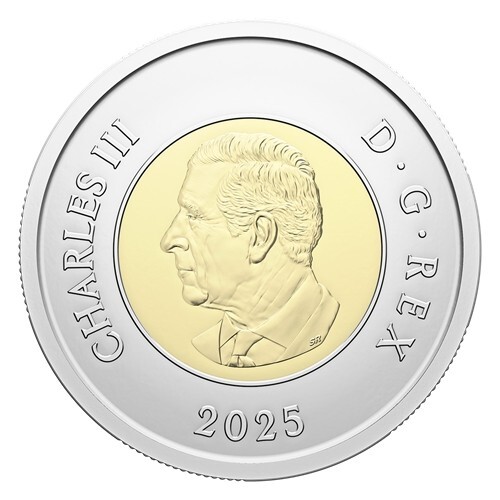 Canada 2025 Regular Proof Like Toonie!!