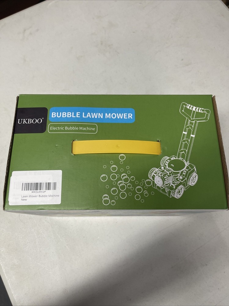 Bubble Machine, Bubble Lawn Mower for Toddlers 1-3, Push Toys Automatic Bubbl...