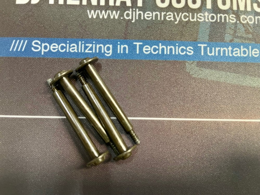 21 original Technics 1200mk series bottom rubber base screw set models after '81