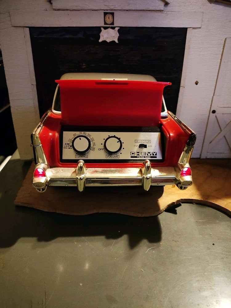A Bel Air Going In The Garage