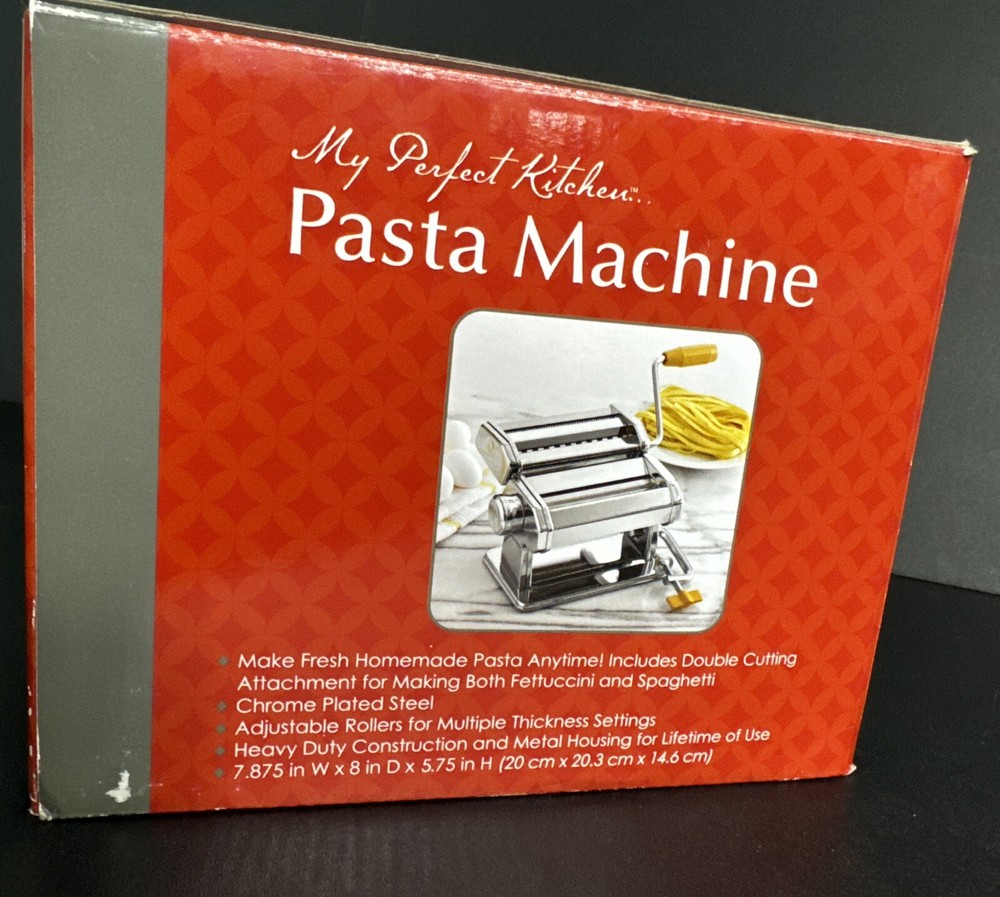 My Perfect Kitchen Pasta Machine New, Opened Box