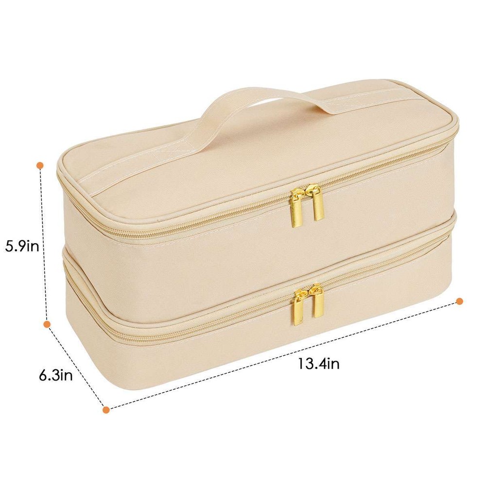 2 Layer Travel Carrying Case for Shark Flexstyle/Dyson Airwrap Styler Storage
