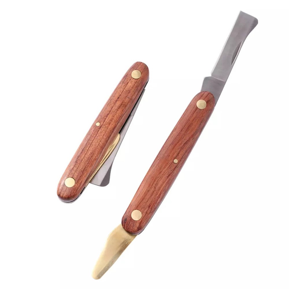 Gardening Tool Grafting Tool Wood Handle Budding Grafting Knife