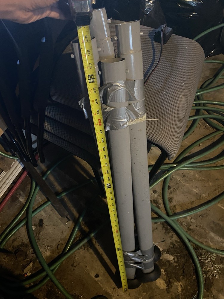 37” Vertical Leg For Summer Waves Round Pool