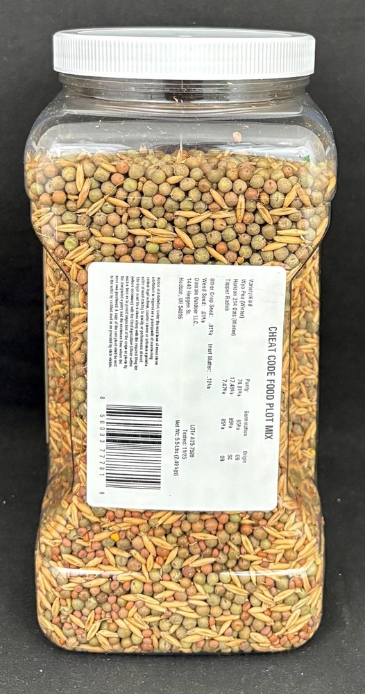 Domain Outdoor Cheat Code Foot Plot Seed One Jug New