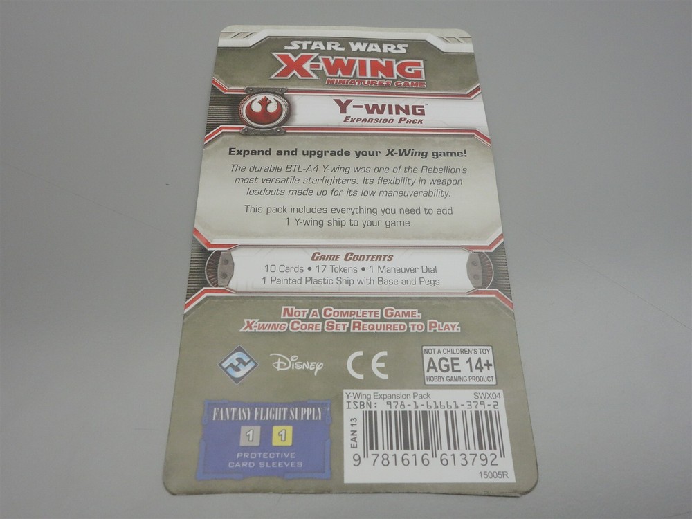 Fantasy Flight Games Star Wars X-Wing: Y-Wing Expansion (Incomplete)