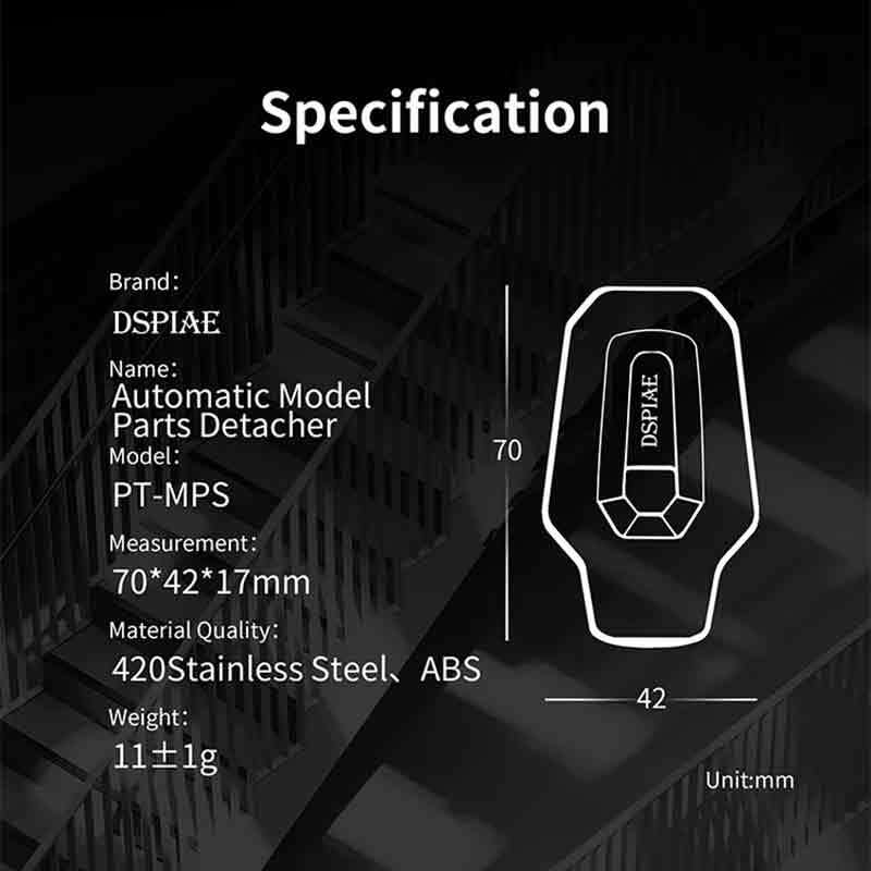 DSPIAE Automatic Press Model Parts Detacher for Model Building Hobby Tools