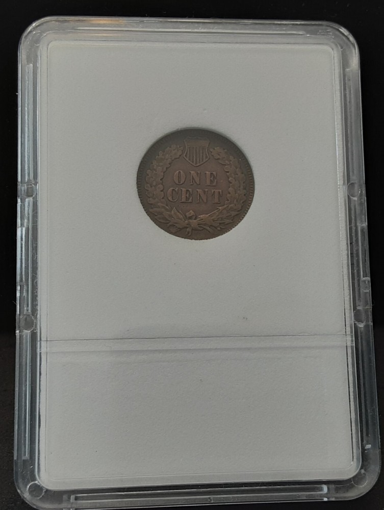 1906 INDIAN HEAD CENT - FINE - IN PLASTIC CASE - K246-2