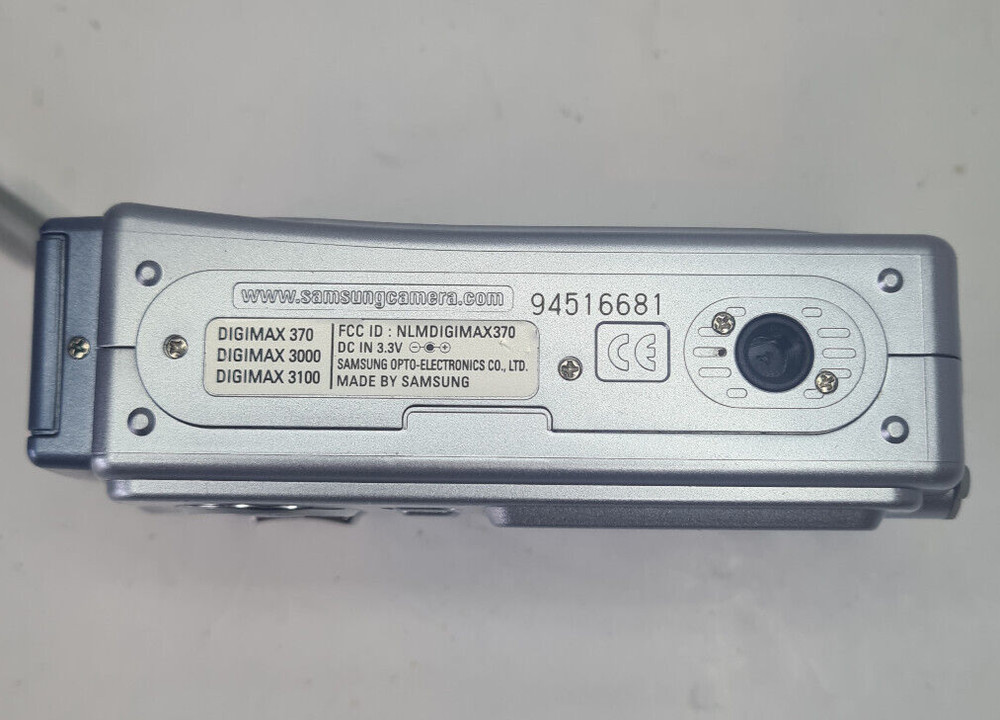 Samsung Digimax 3000 3.2MP Digital Camera Fully Working With Samsung Case