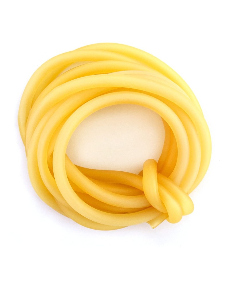 QWORK 10FT 1/4" OD 3/16" ID Natural Latex Rubber 10FT,