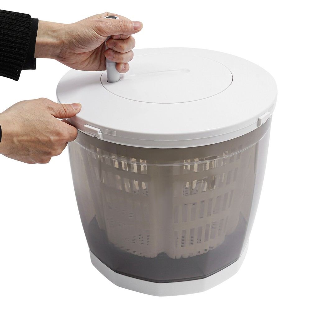 2-in-1 Mini Manual Portable Washing Machine with Spin Dryer Function