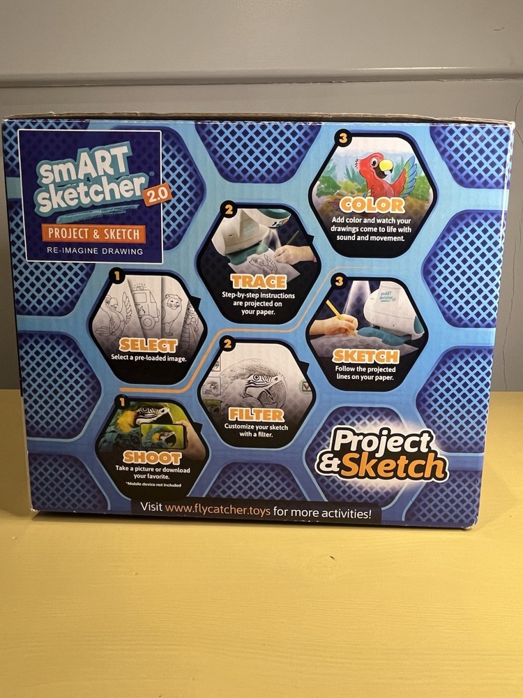 Smart Sketcher Projector 2.0 Learn to Draw Project & Sketch