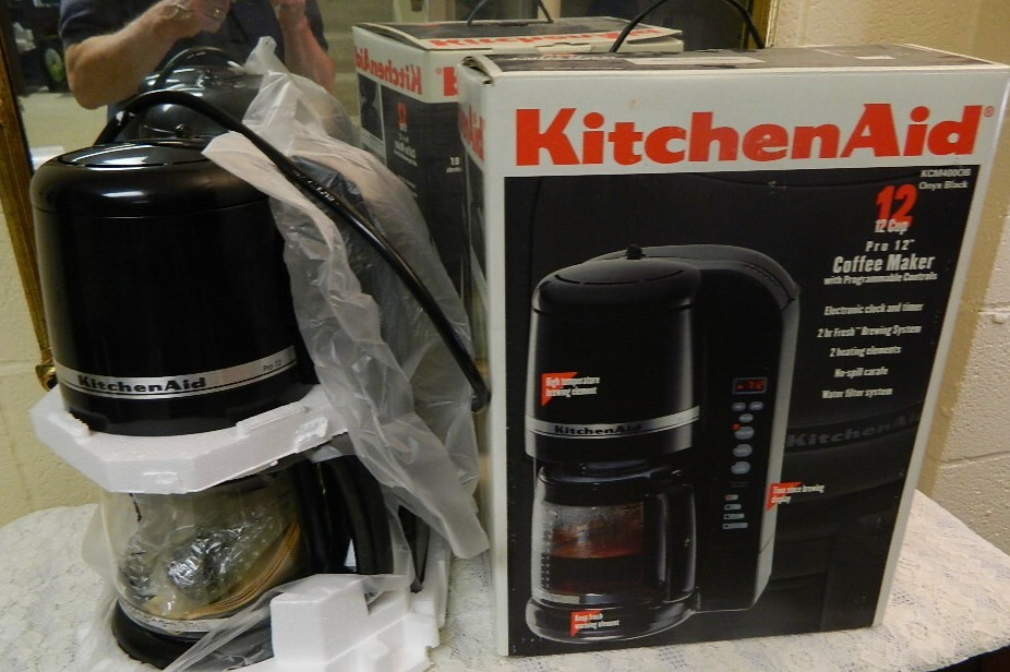 KitchenAid  12-Cup Programmable Coffee Maker with One Touch Brewing NIB