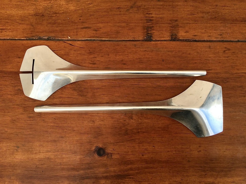 Mid Century Modern Silver Flatware, Serving Set by Lino Sabattini Italy, Milan