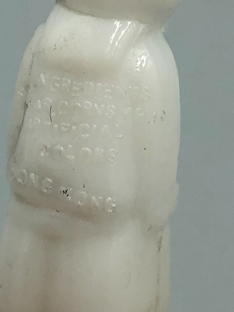 c 1980 DUCK WHISTLE Plastic CANDY CONTAINER Vintage