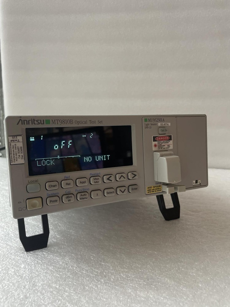 ANRITSU MT9810B OPTICAL TEST SET