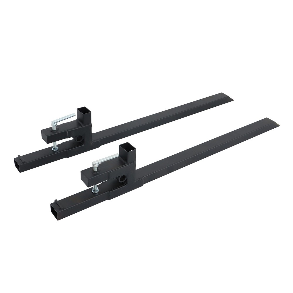 60" Heavy Duty Quick Attach Bucket Fork Clamp on Pallet Forks 2000 lbs