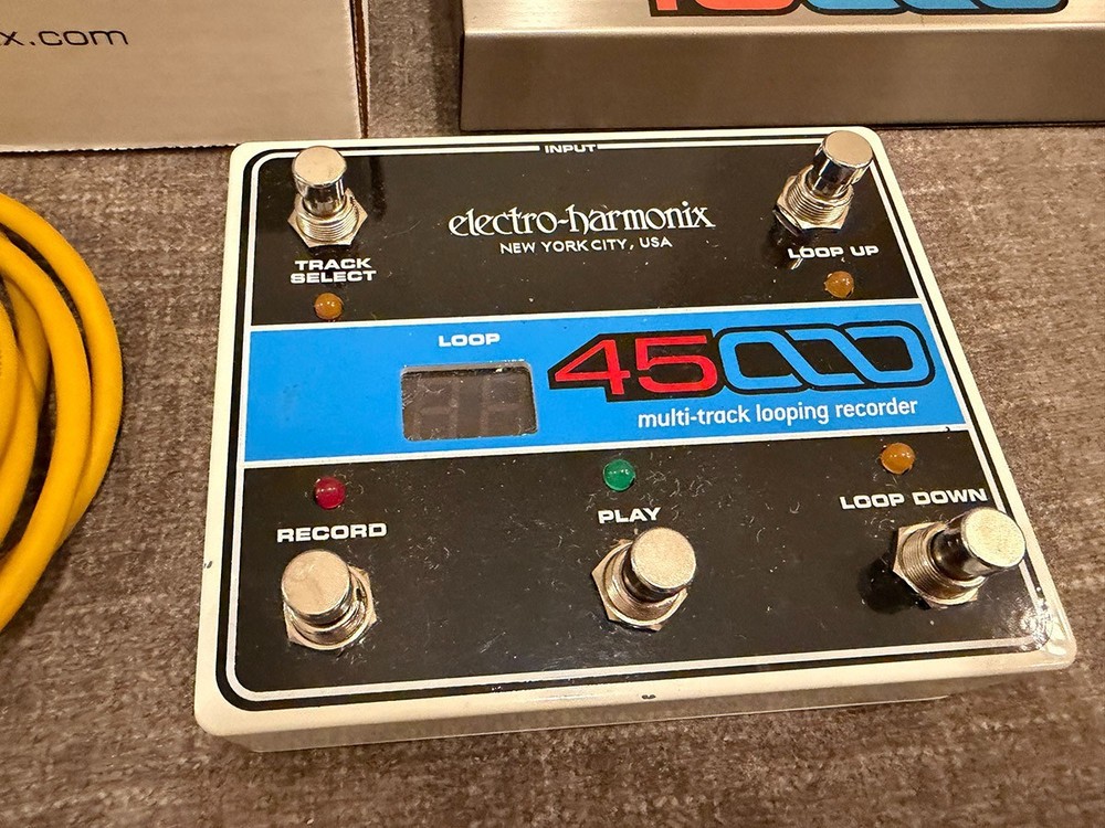 Electro-Harmonix 45000 Multi-Track Looping Recorder in box WITH foot controller!