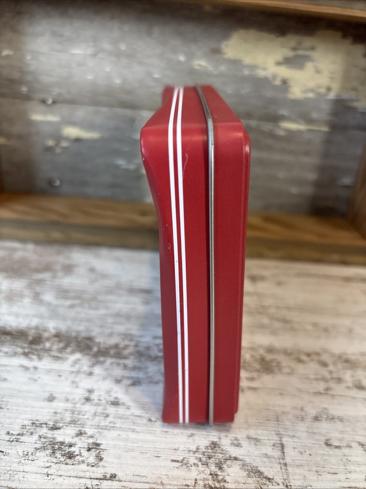 Red Clove Chewing Gum (empty Tin) Some Small Denting On One End And Side.