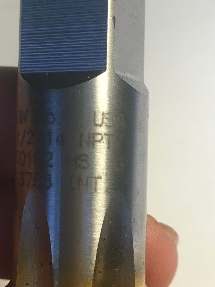 New 1/2" x 14 NPTF PIPE TAP HS