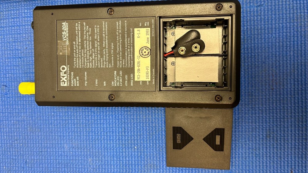 EXFO VCS-20A VOICE COMMUNICATOR