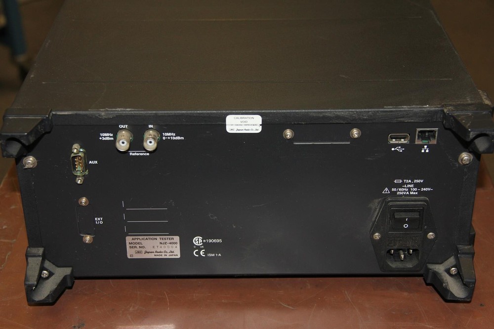 JRC NJZ-4000 Application Tester