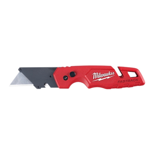 Milwaukee Tool 48-22-1502 Fastback Folding Utility Knife With Blade Storage,