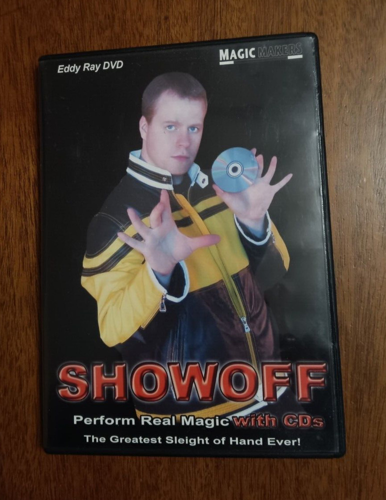 Showoff with CD's - Instructional Magic DVD: Eddy Ray Magic - Close-Up Magic0