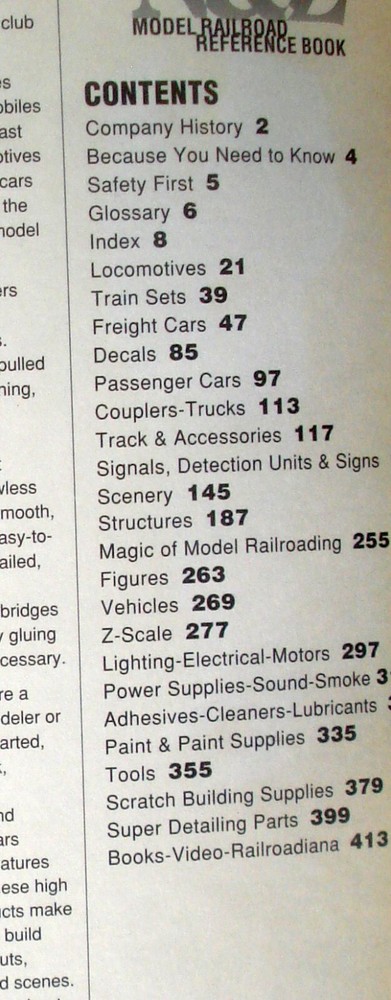 Walthers Vtg 1999 Model Railroad Reference Book N-Z Scale