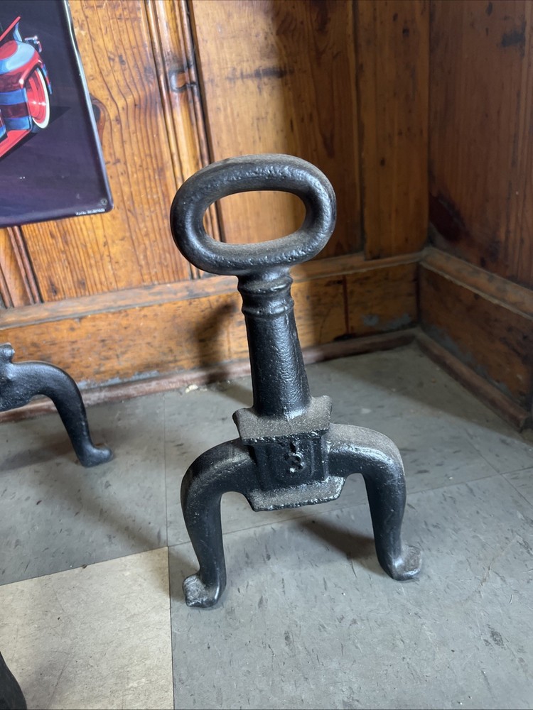 Vintage Fireplace Wood Holder Set