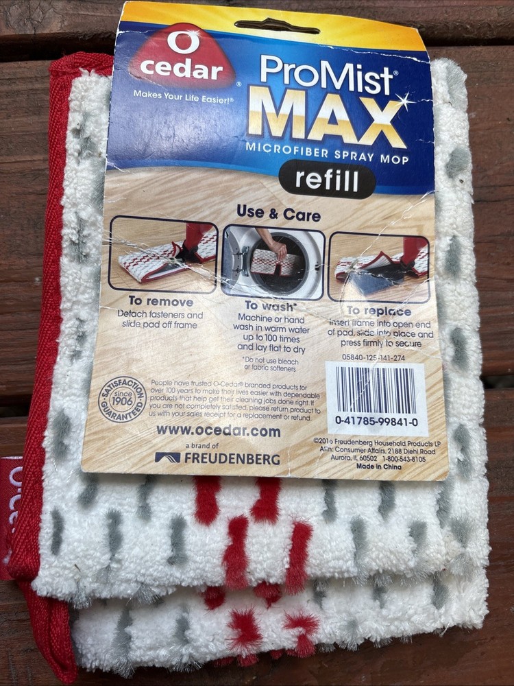 O-Cedar ProMist MAX Microfiber Spray Mop Refill