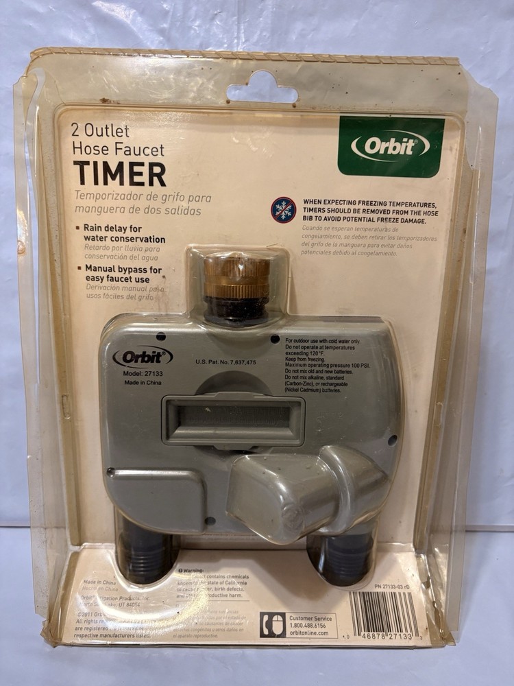 Orbit 27133 Digital Watering Hose Timer - Blue