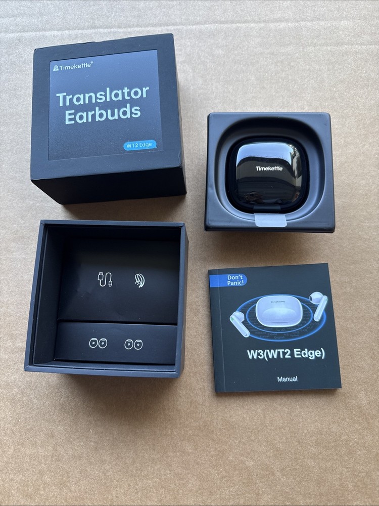 TimeKett WT2 Edge Translator Earbuds
