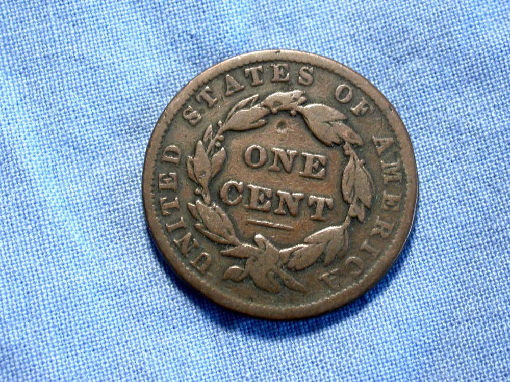 ** 1837 Coronet Head LARGE CENT ** Copper Nice Condition Clear Date