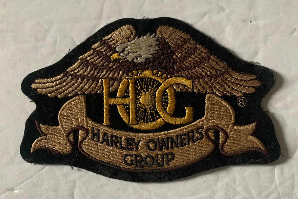 Vintage New RARE  Harley Davidson Owners Group HOG Eagle Patch
