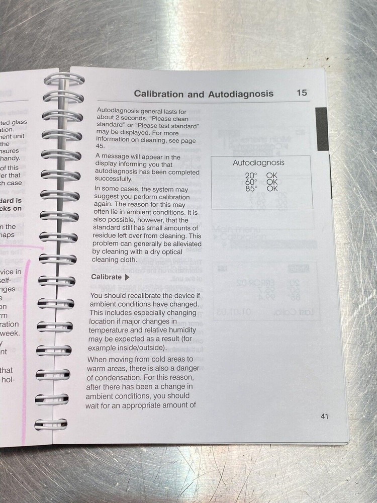 Gardner Micro-tri-gloss Micro-gloss - Users Guide /Service Manual