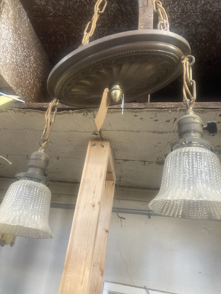 Antique Light Fixture Architectural Vintage Look