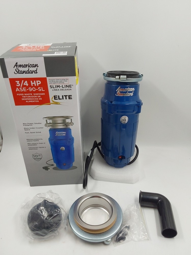 American Standard Corded 3/4hp ASE-90-SL Insulation Garbage Disposal