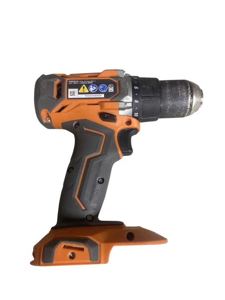 RIDGID 18V Cordless 1/2" Drill Driver R860010 Tool Only