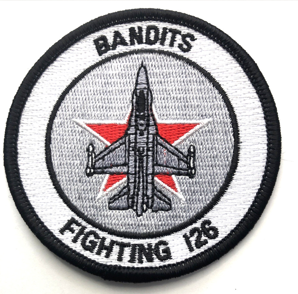 US Navy Bandits Fighting 126 Patch 3"-