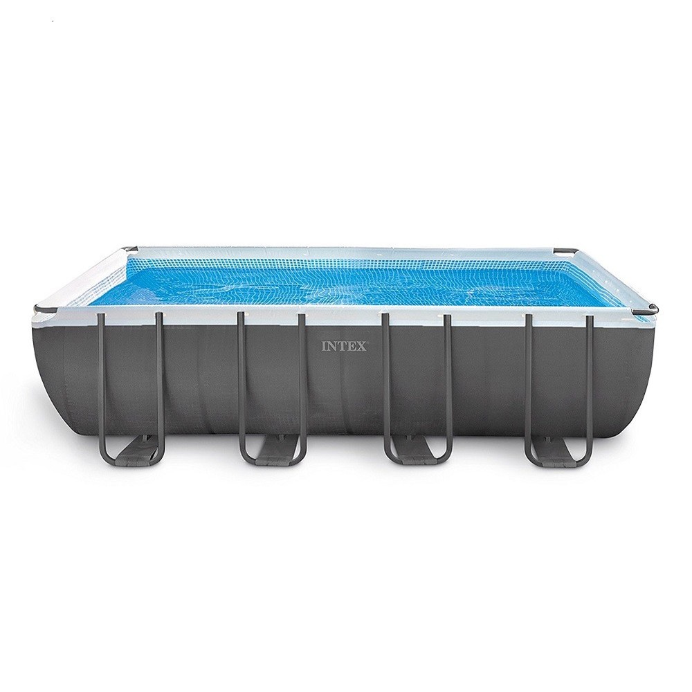 Intex 18ft X 9ft X 52in Rectangular Ultra Frame Pool Set