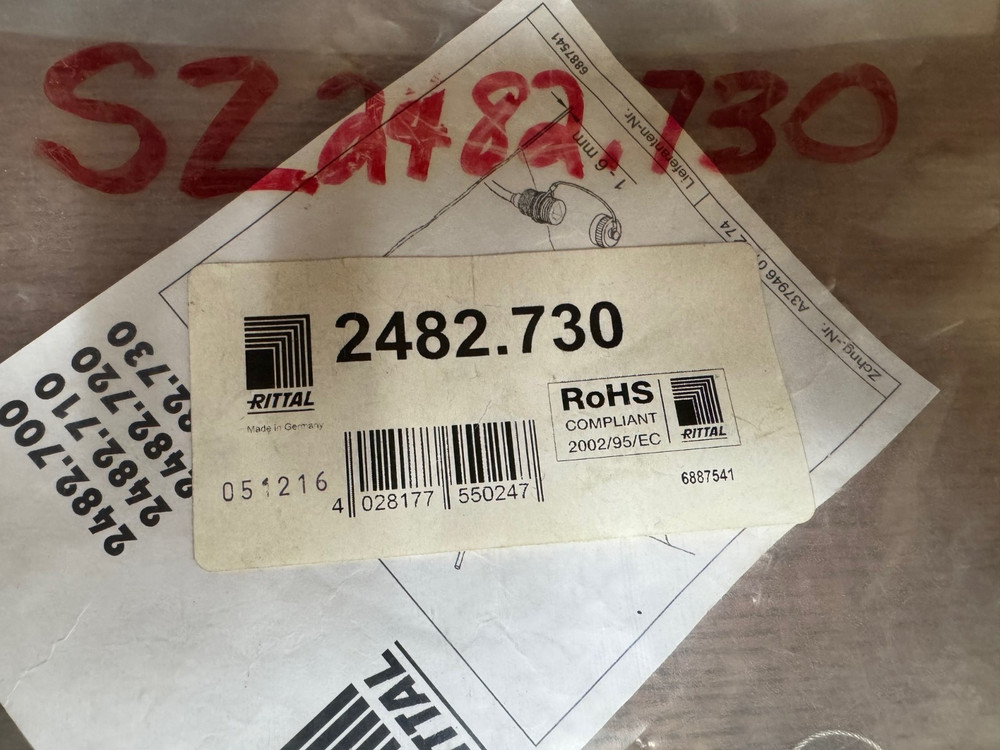 Rittal, 2482.730, RJ45 Wall Mount Jack