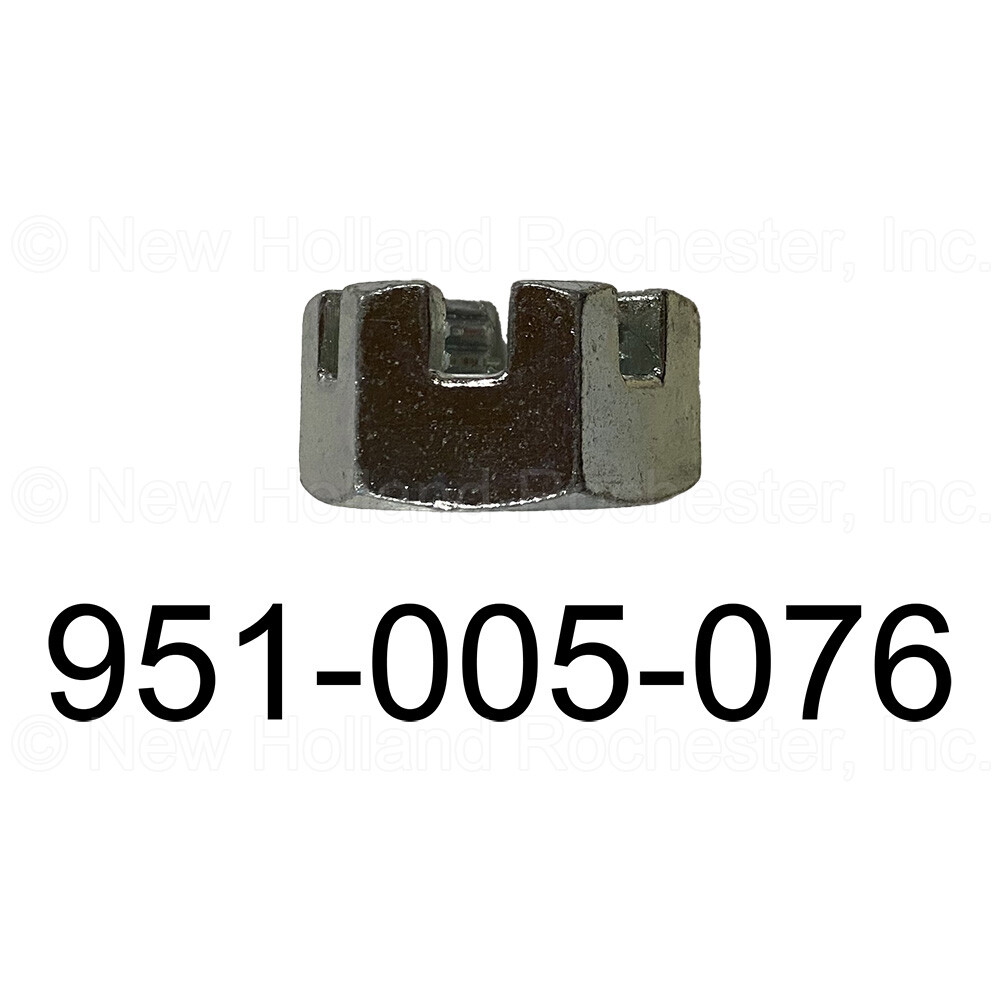 Hiniker Slotted Hex Nut Part # 951005076
