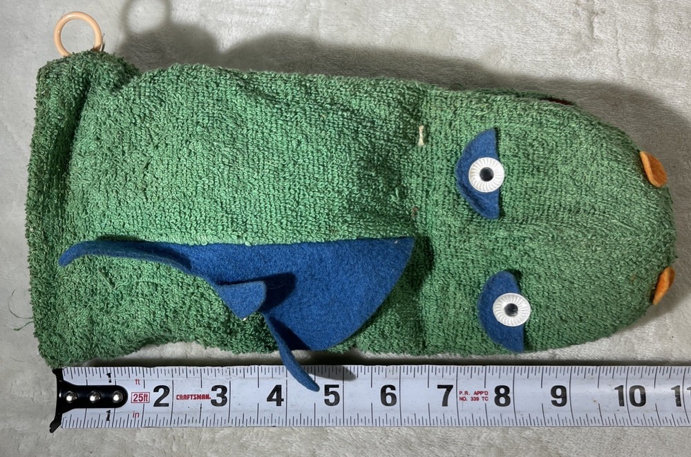 Vintage Beany & Cecil Talking Hand Puppet Pull String Toy Mattel Tested Works